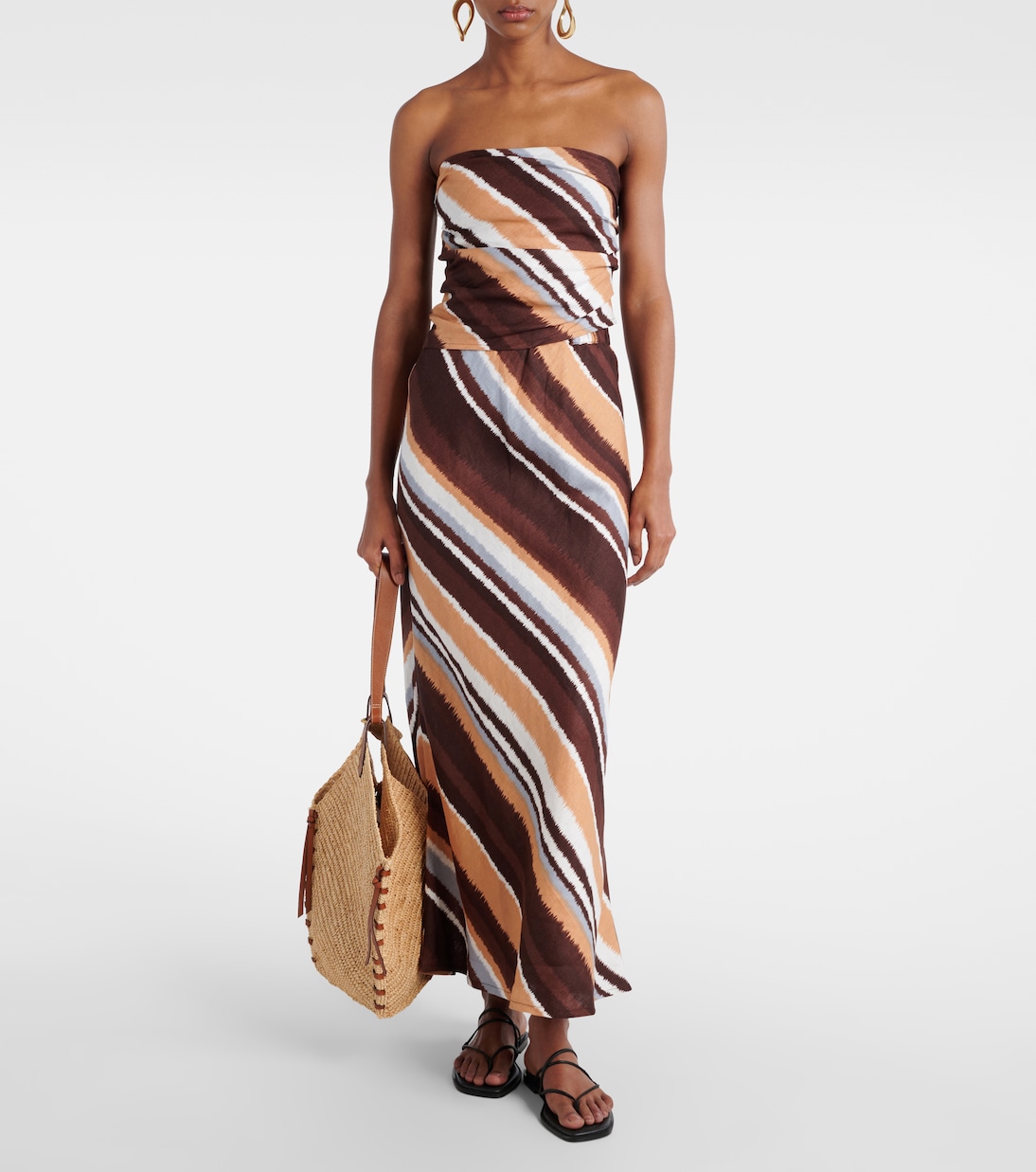 Maxirock Dalicenca aus Leinen | Faithfull