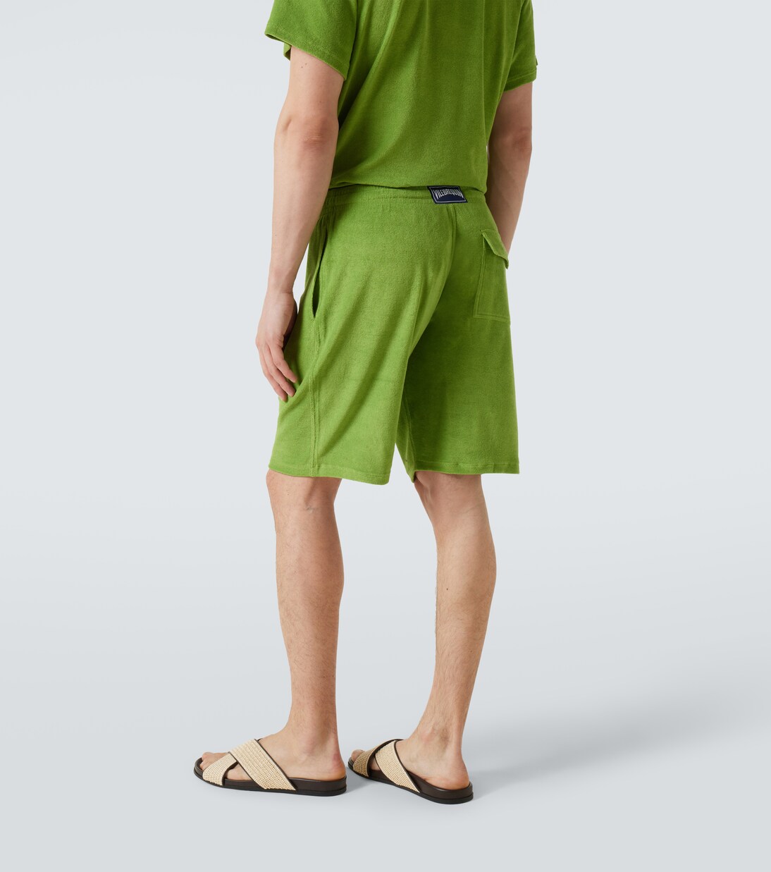 Cotton-blend terry Bermuda shorts | Vilebrequin