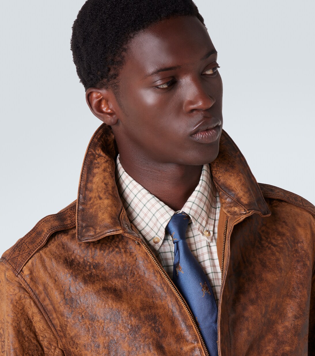 Embroidered silk tie | Polo Ralph Lauren