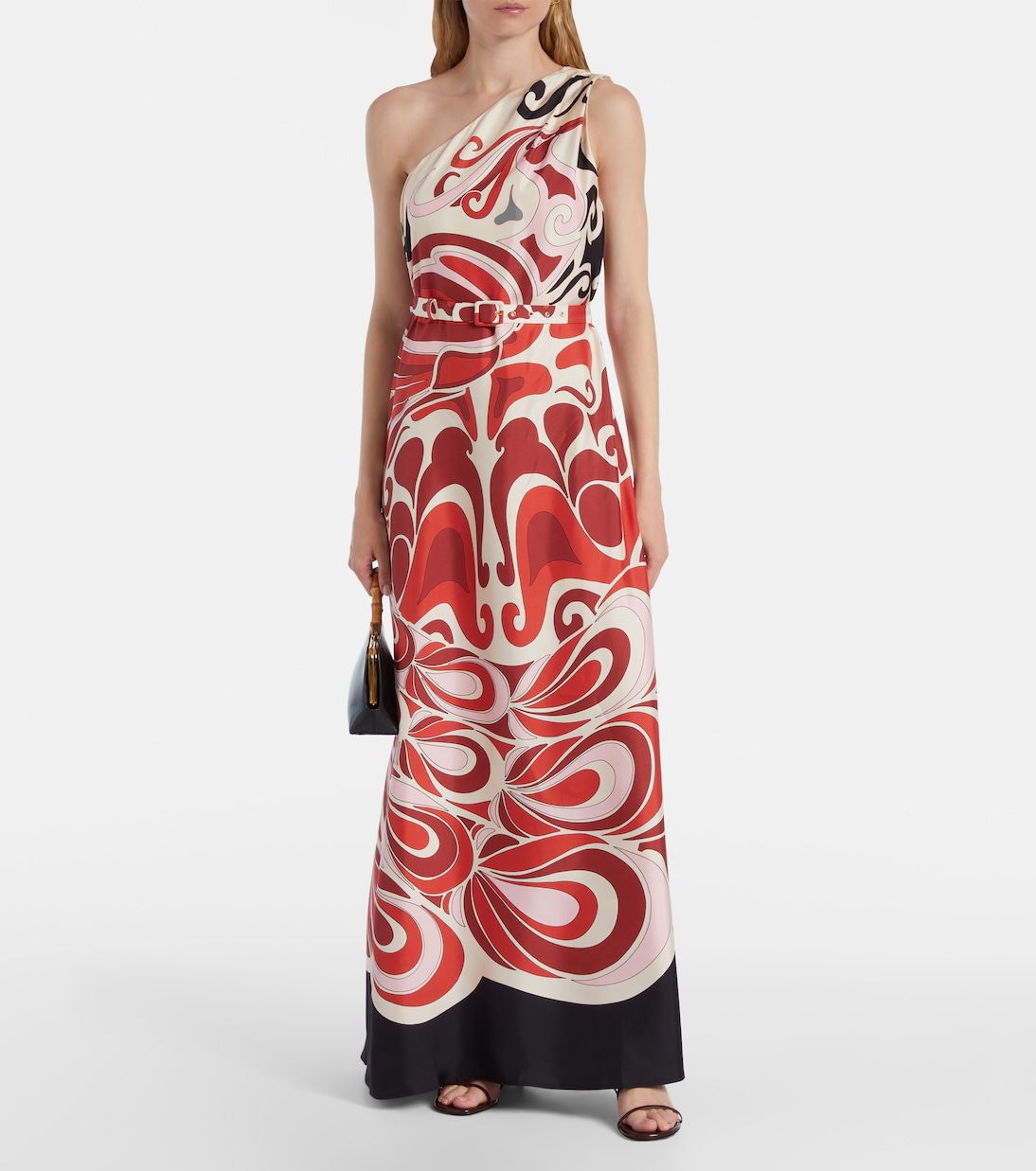 Roy Phoenix silk twill maxi dress | La DoubleJ