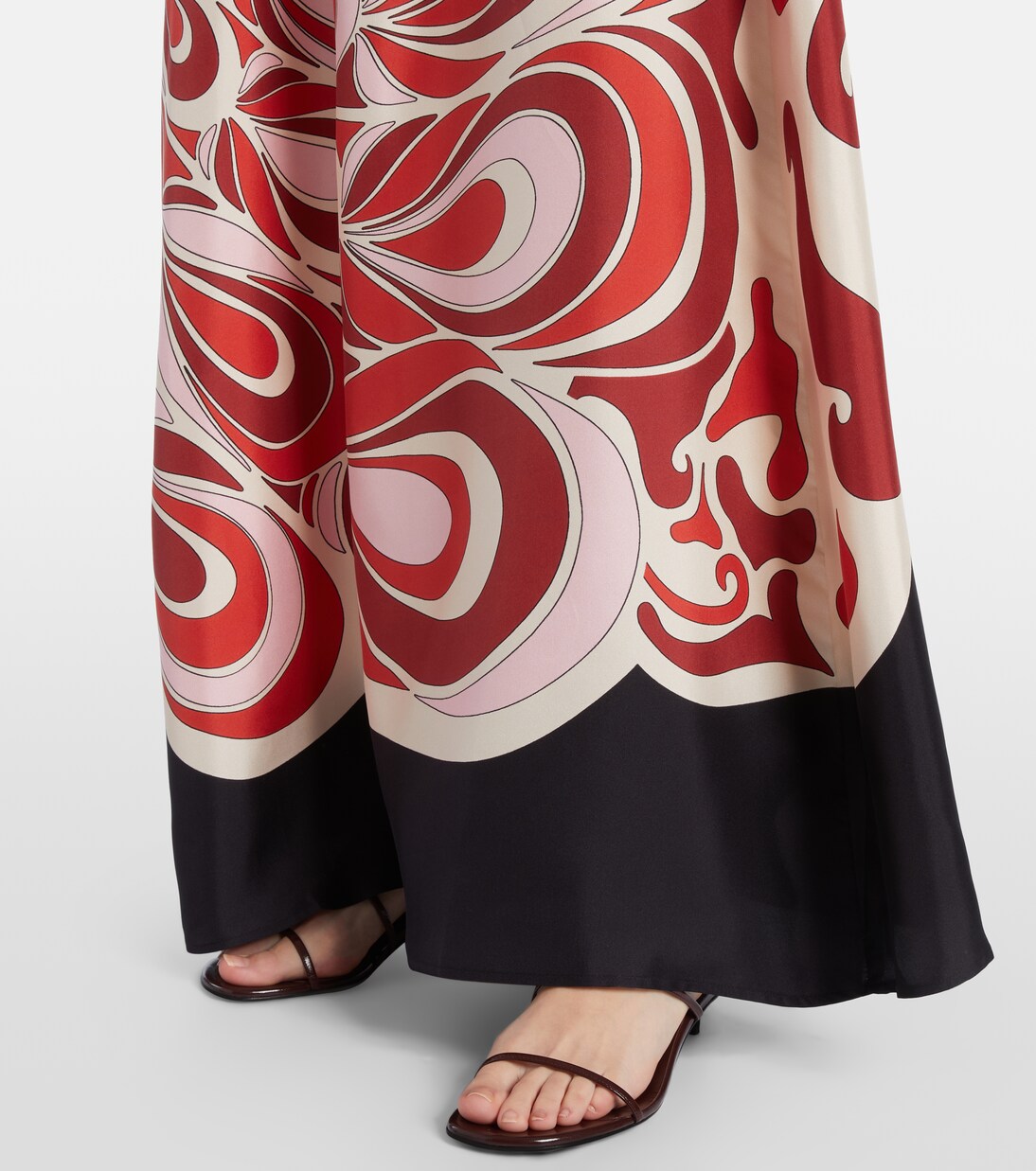 Roy Phoenix silk twill maxi dress | La DoubleJ