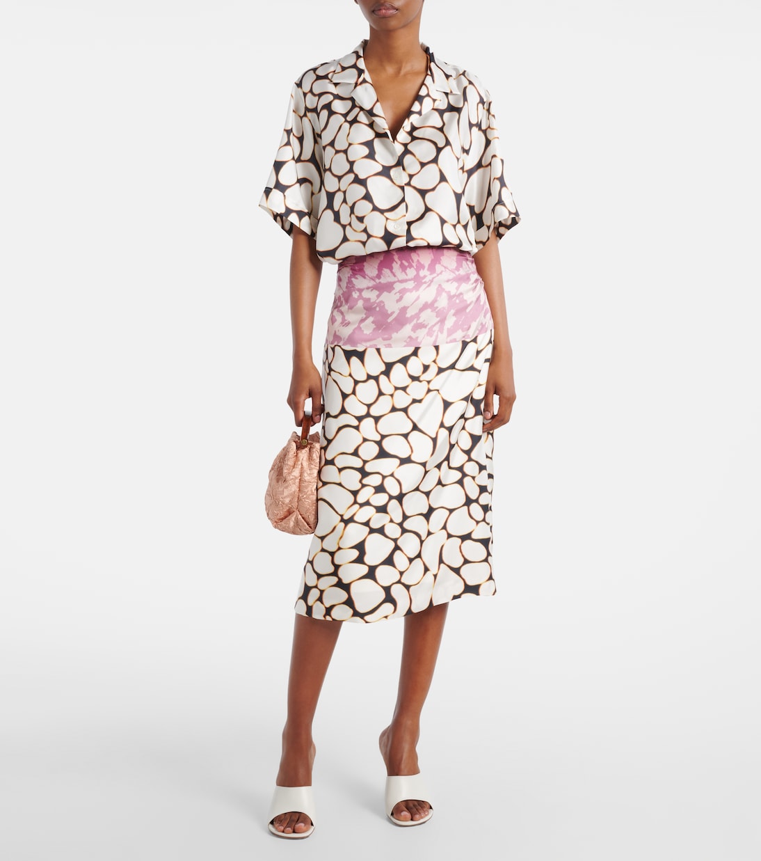 Pantoletten Taylor 90 aus Leder | Amina Muaddi