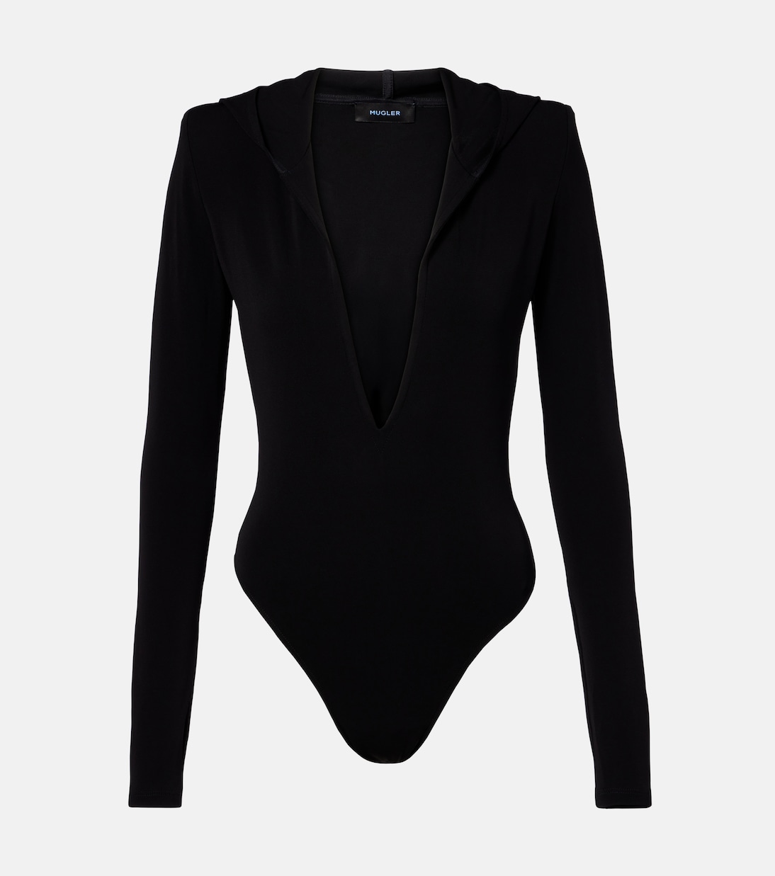 Hooded jersey bodysuit | Mugler