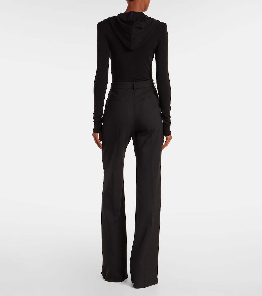 Hooded jersey bodysuit | Mugler