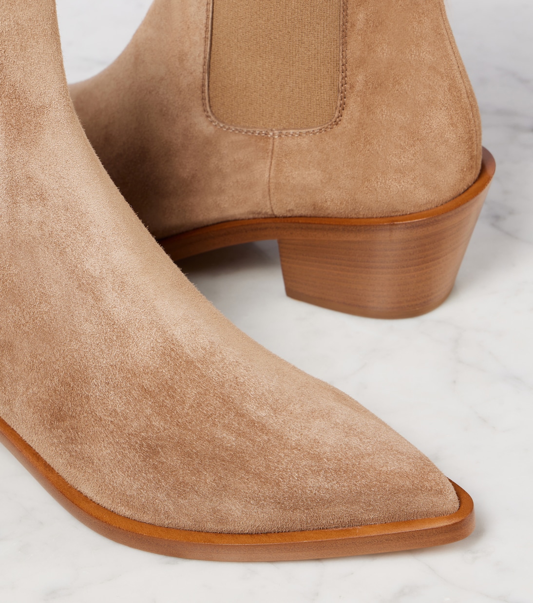 Wylie 45 suede ankle boots | Gianvito Rossi