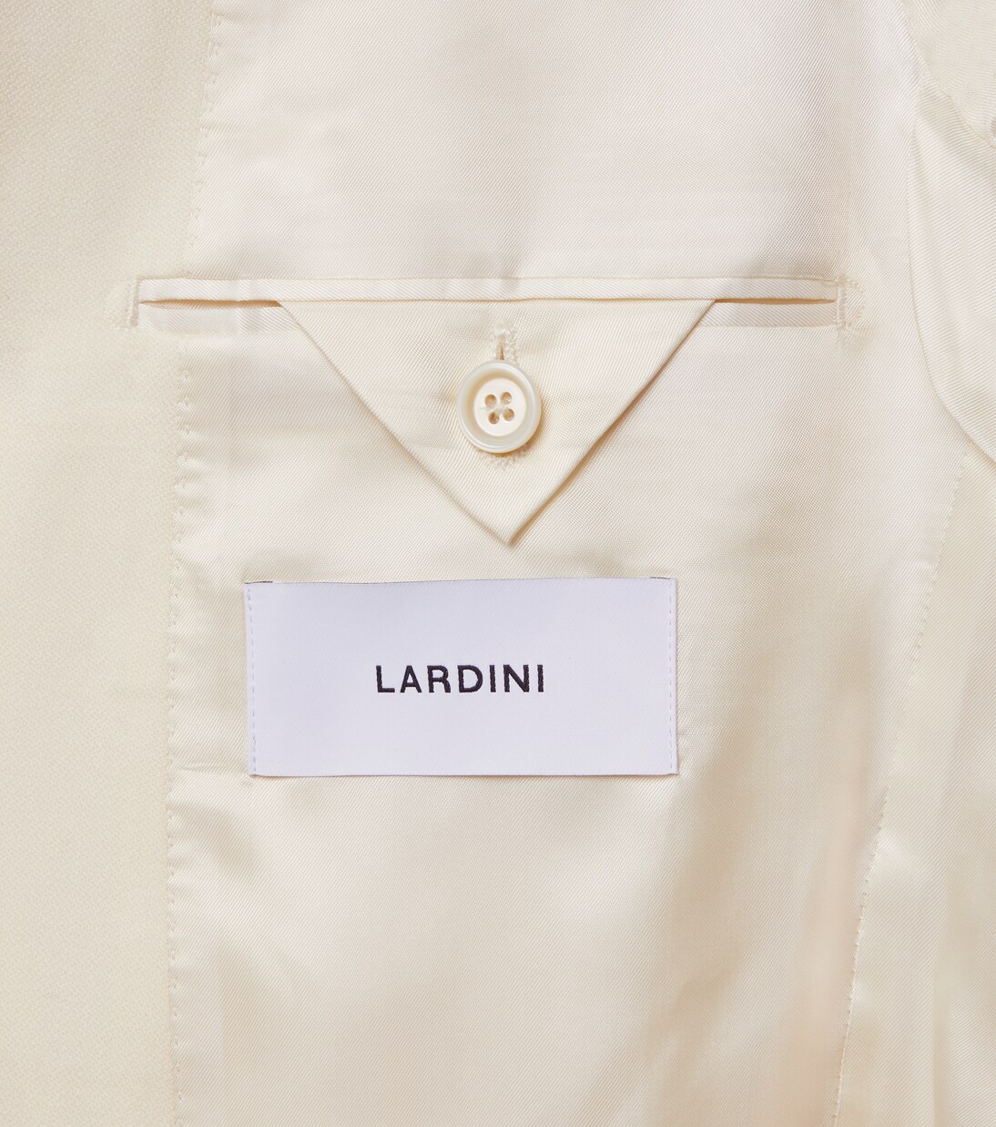 Single-breasted virgin wool blazer | Lardini