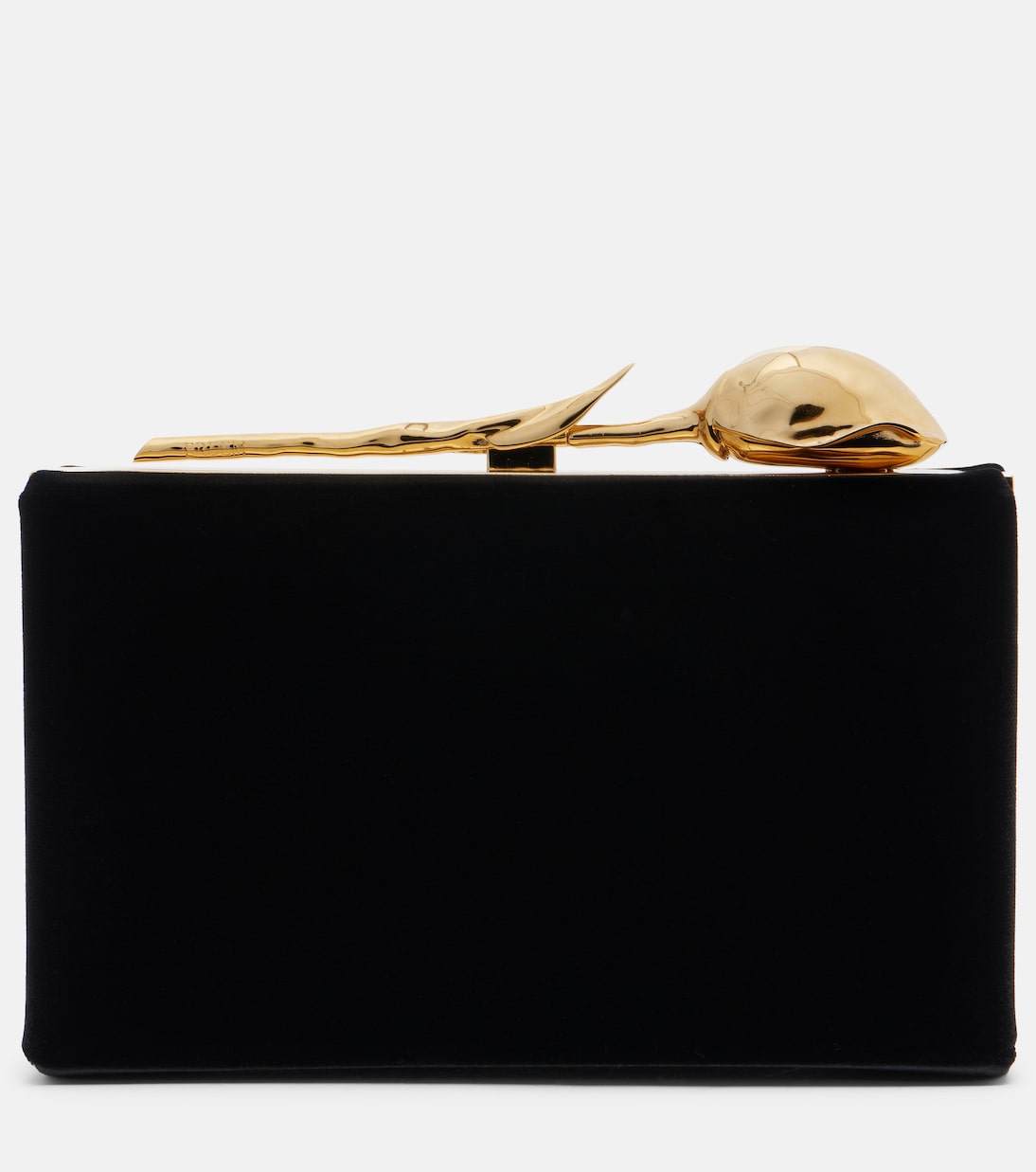 Bloom Mini velvet clutch | Erdem