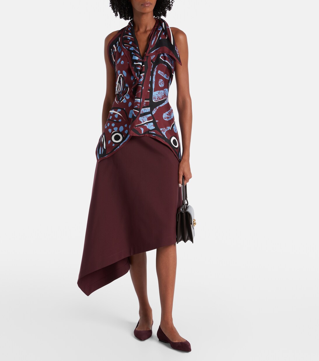 Ballerinas Romy aus Veloursleder | Jimmy Choo