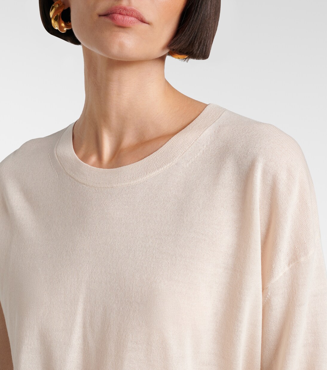 Pull Refined Essentials en laine et coton | Dorothee Schumacher