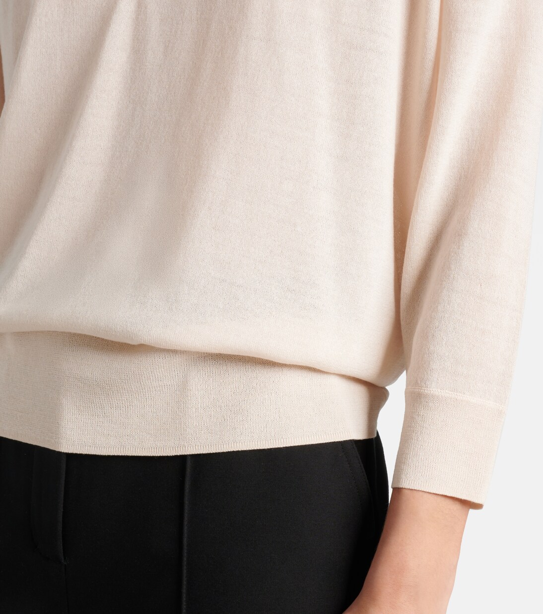 Pull Refined Essentials en laine et coton | Dorothee Schumacher