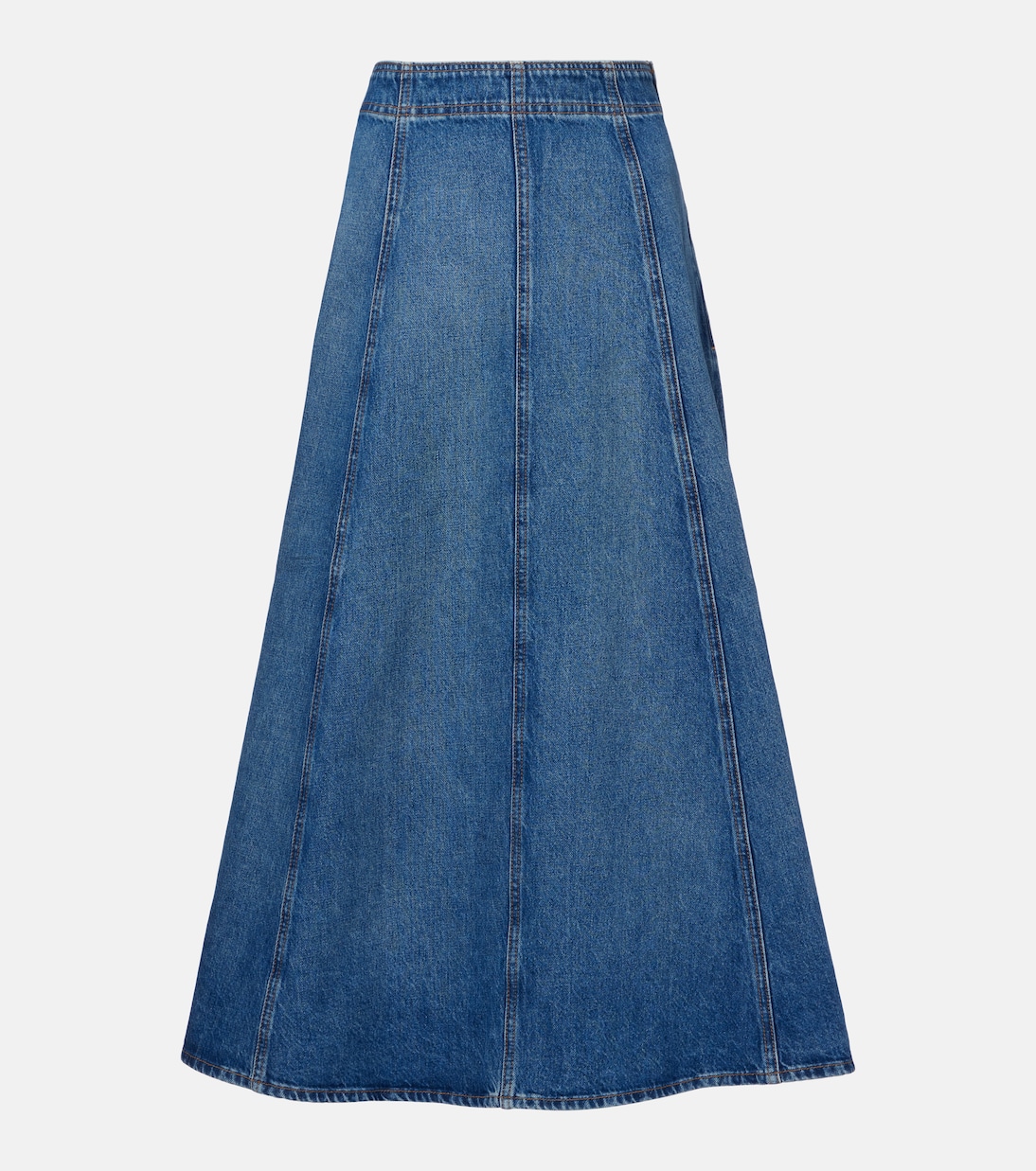 Uma denim midi skirt | Ulla Johnson
