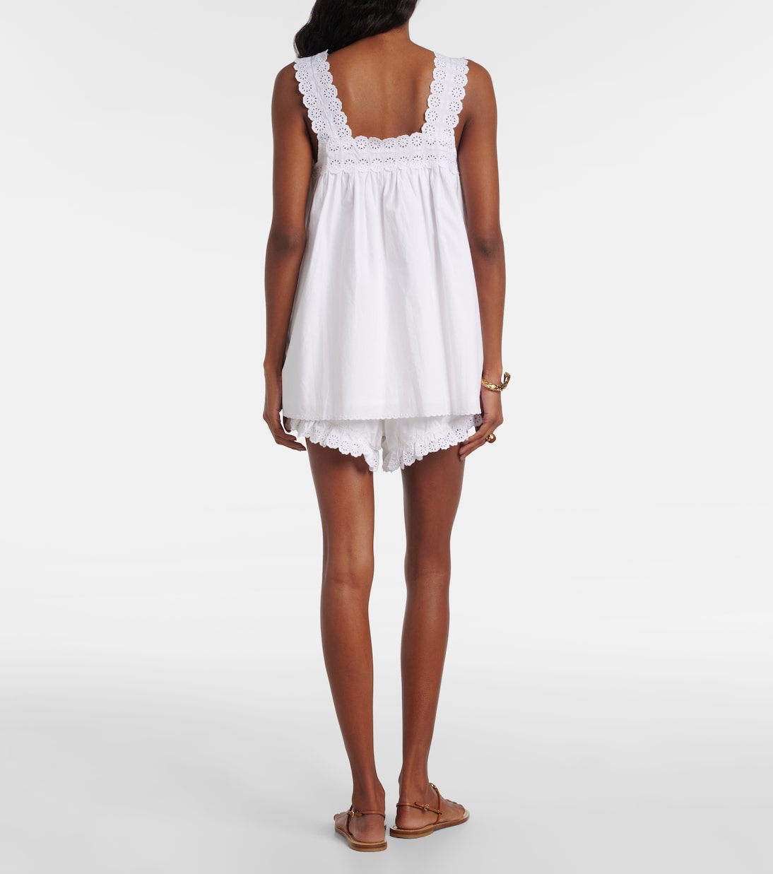 Shorts Ezra in cotone sangallo | Posse