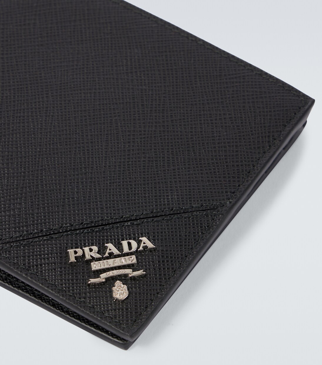 Logo Saffiano leather wallet | Prada