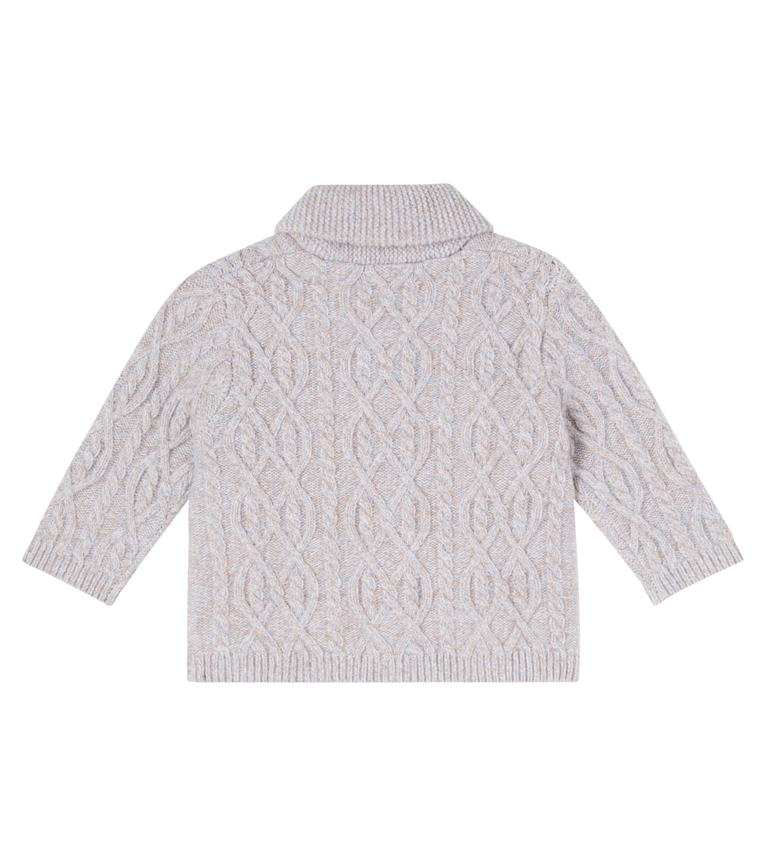 Baby cable-knit wool cardigan | Tartine et Chocolat