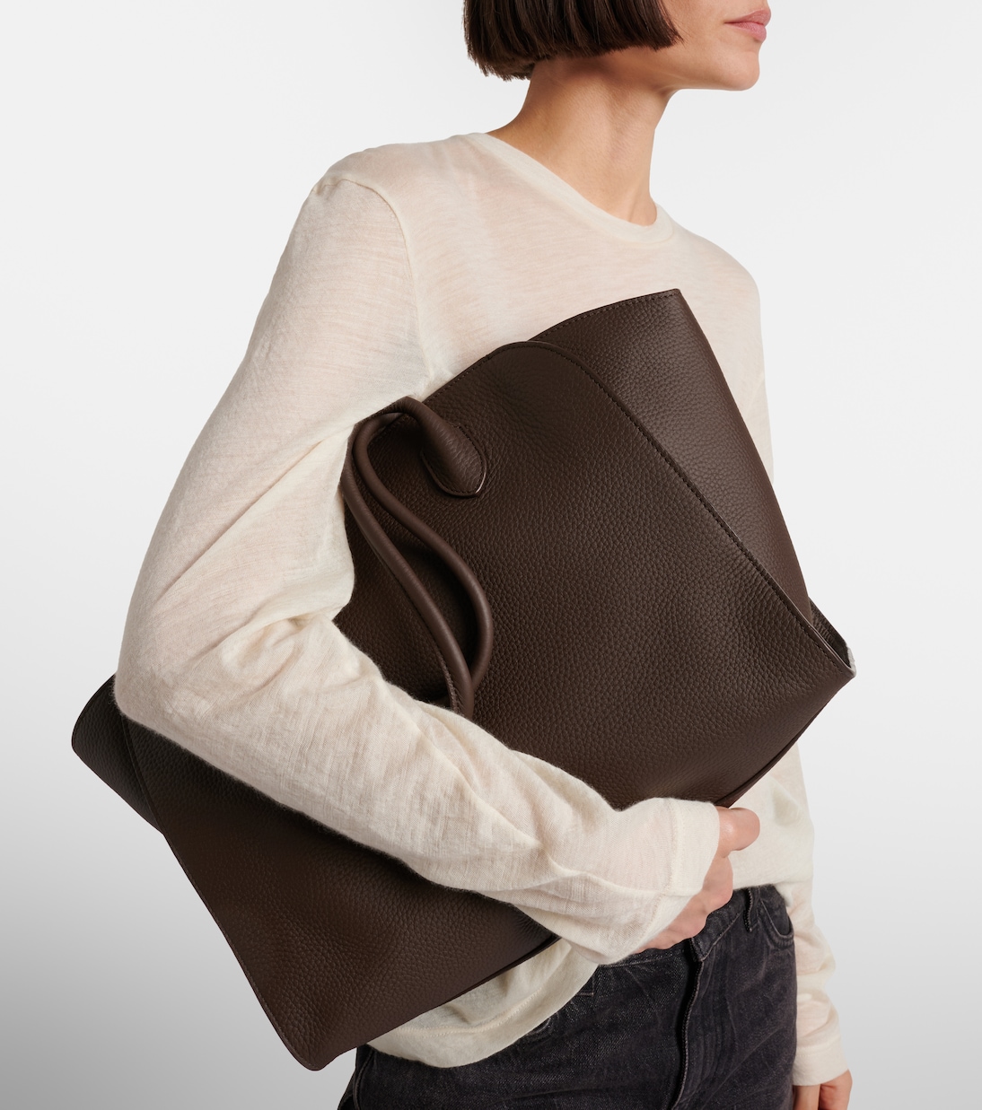 Tote Bag Marlo 14 aus Leder | The Row