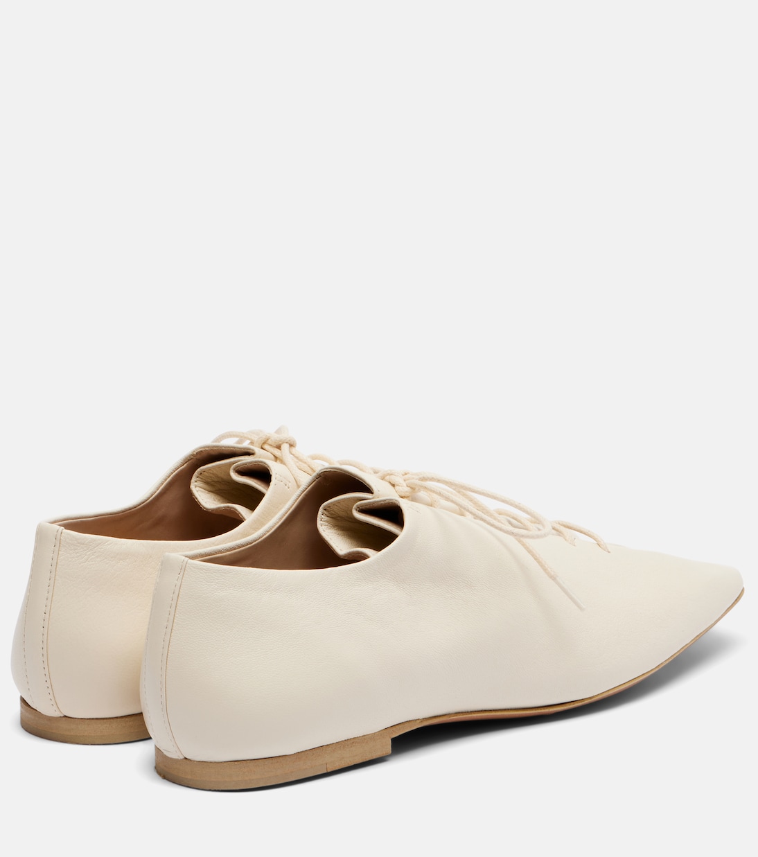 Souris leather derby shoes | Lemaire