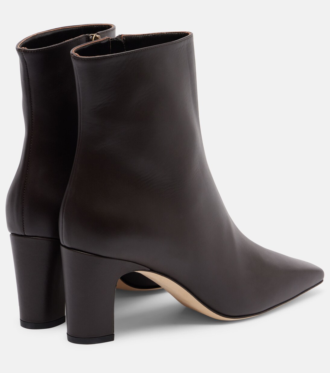 Ofaralo 70 leather ankle boots | Manolo Blahnik