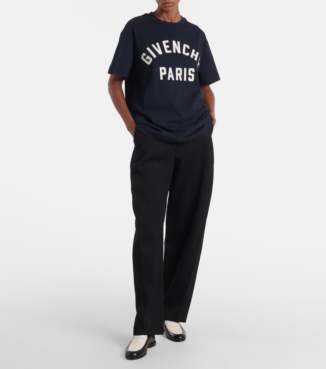 T-Shirt Paris aus Baumwoll-Jersey | Givenchy