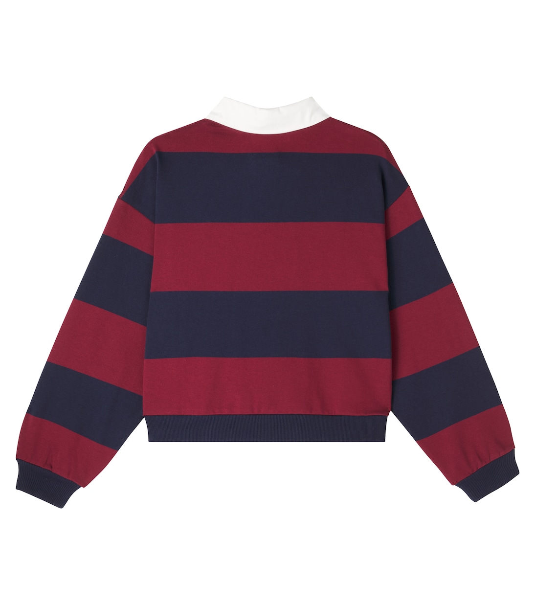 Teresa striped cotton polo shirt | The New Society