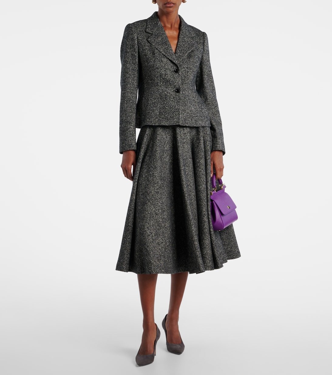 Pumps Gianvito 85 aus Veloursleder | Gianvito Rossi