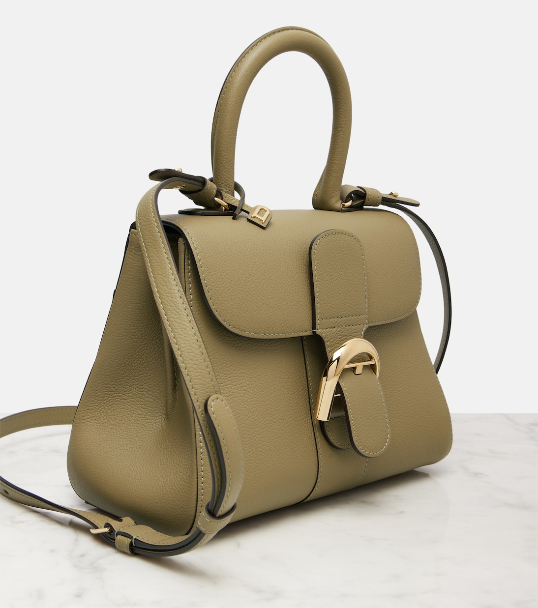 Schultertasche Brilliant Small aus Leder | Delvaux