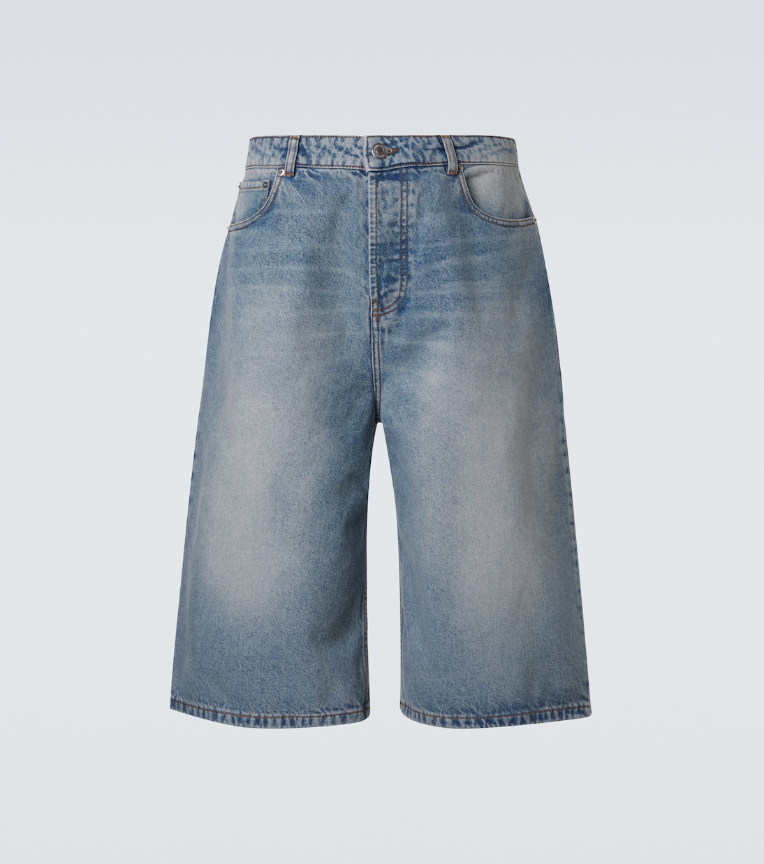 Bermuda-Shorts aus Denim | Ami Paris