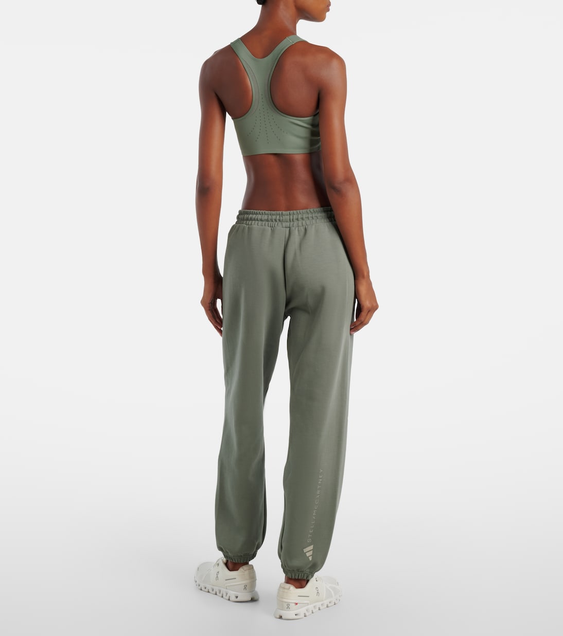Pantalon de survêtement en coton mélangé | Adidas by Stella McCartney
