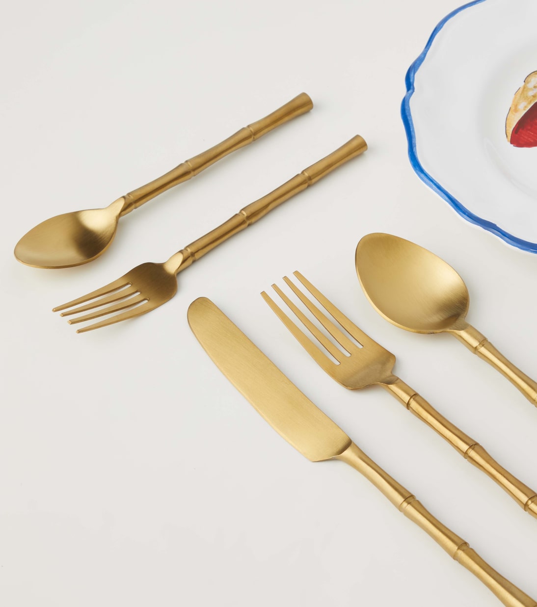 Bamboo 5-piece cutlery set | Les-Ottomans