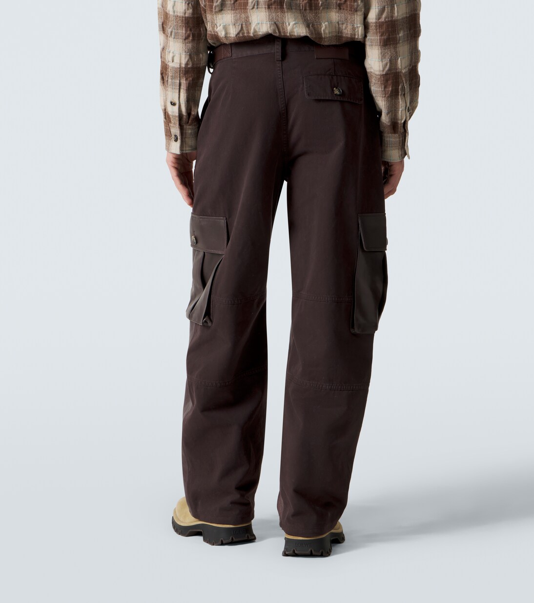 Pantalon cargo en cuir | Loewe