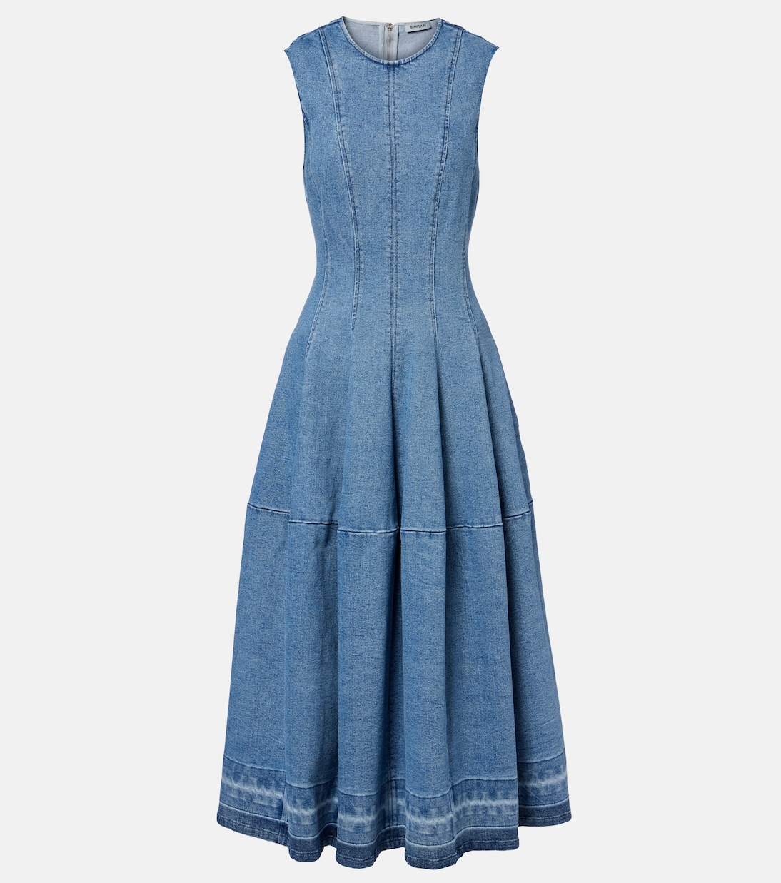 Maxikleid Bowen aus Denim | Simkhai