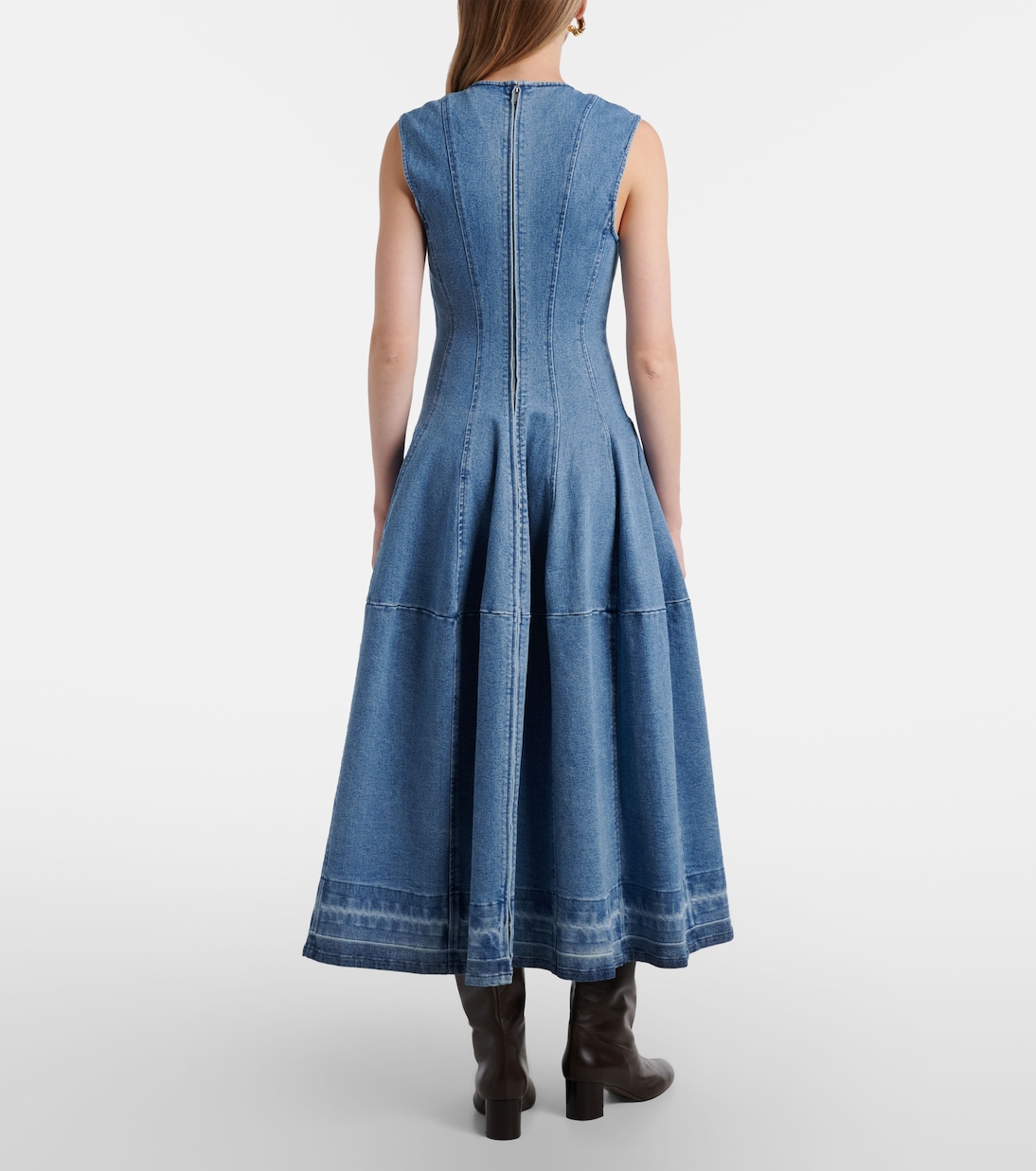 Maxikleid Bowen aus Denim | Simkhai