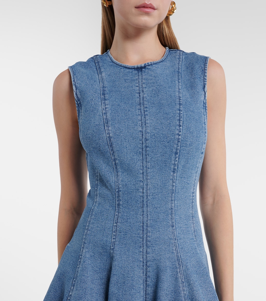 Maxikleid Bowen aus Denim | Simkhai