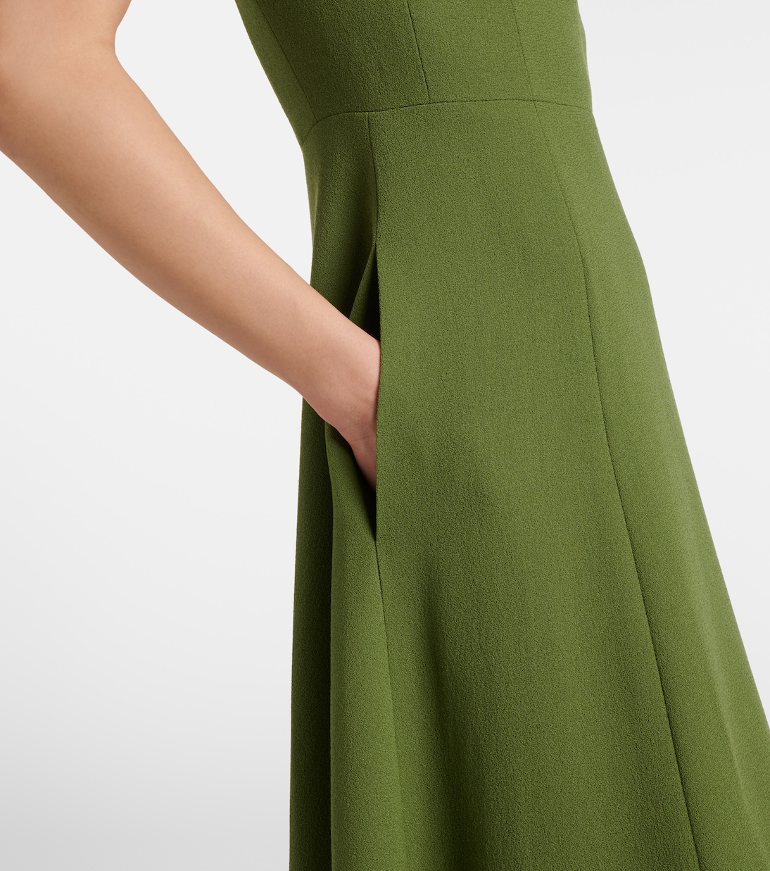 Robe Malinda aus Crêpe | Emilia Wickstead