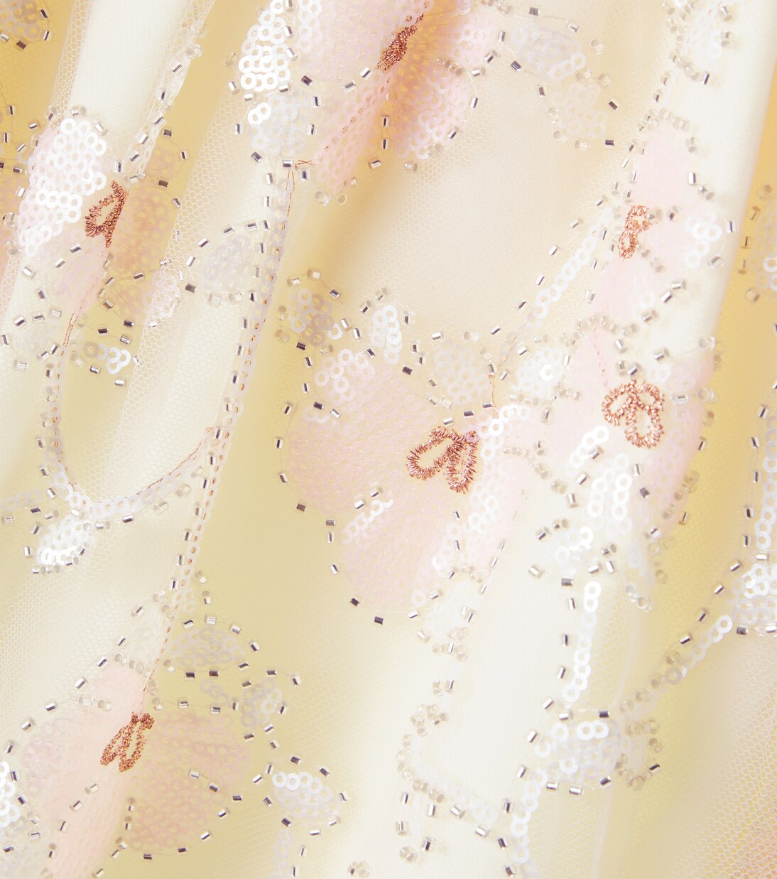 Verziertes Kleid aus Tüll | Self-Portrait Kids