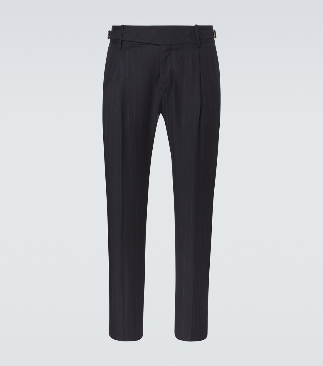 Chalk stripe virgin wool slim pants | Dolce&Gabbana