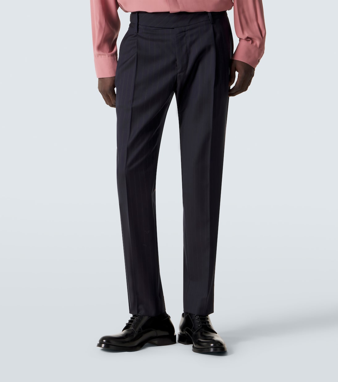 Chalk stripe virgin wool slim pants | Dolce&Gabbana