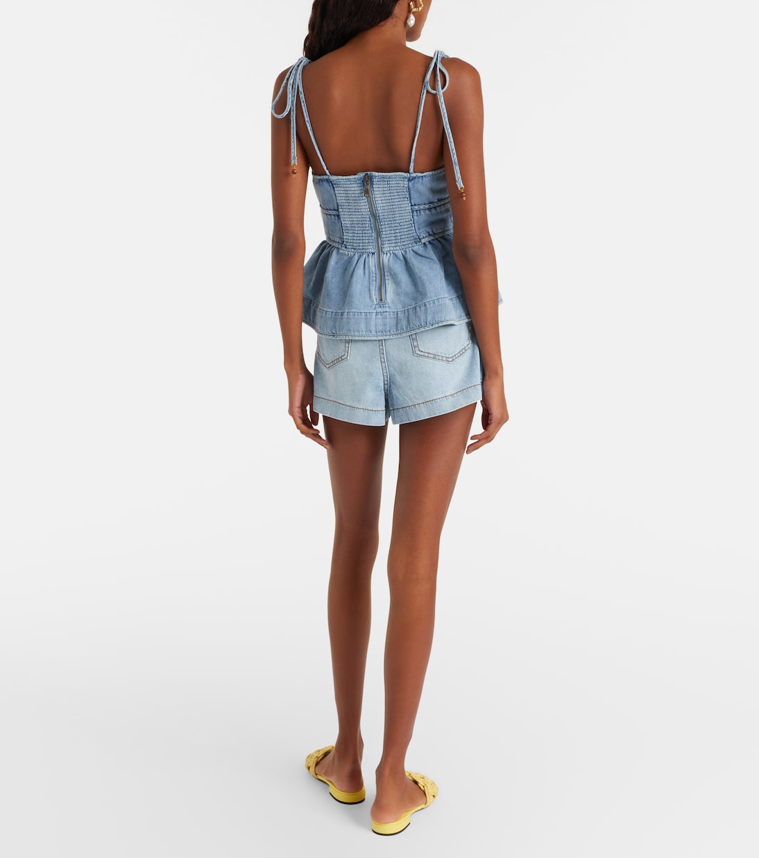 Wanderlust denim shorts | Zimmermann