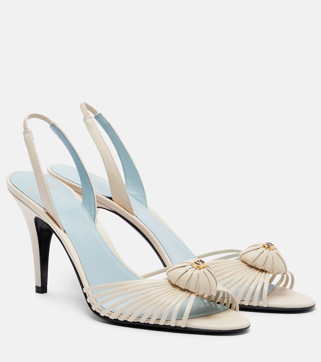 Royal 85 leather slingback sandals | Valentino Garavani