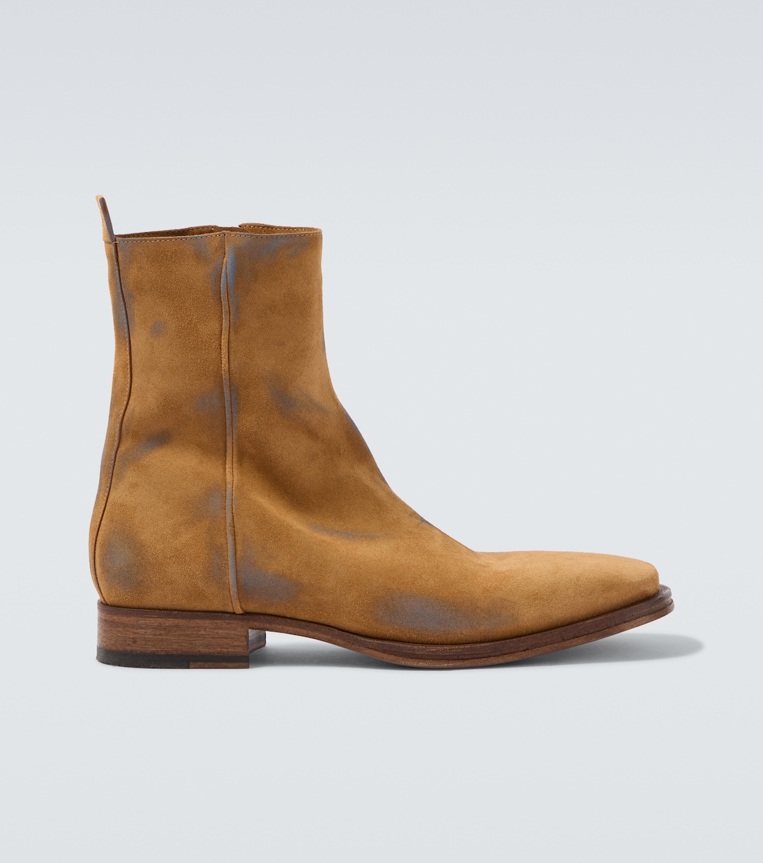 Distressed suede ankle boots | Acne Studios