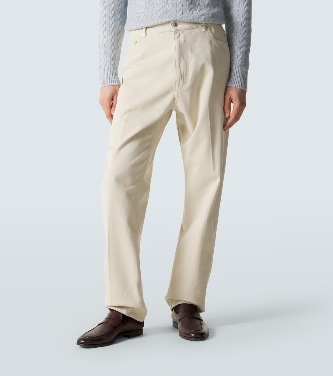 Cotton straight pants | Dunhill
