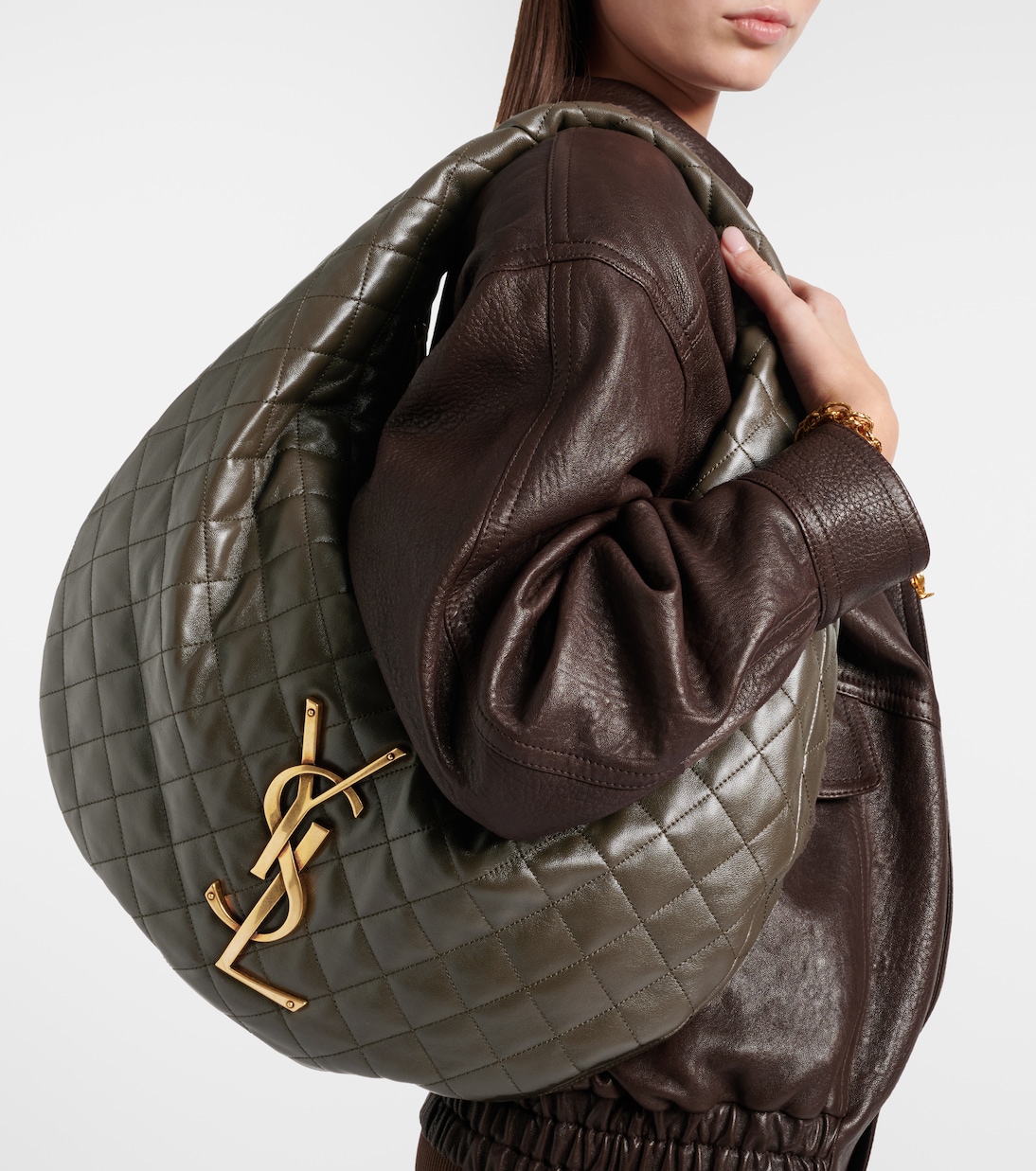 Sac Icare Medium en cuir | Saint Laurent