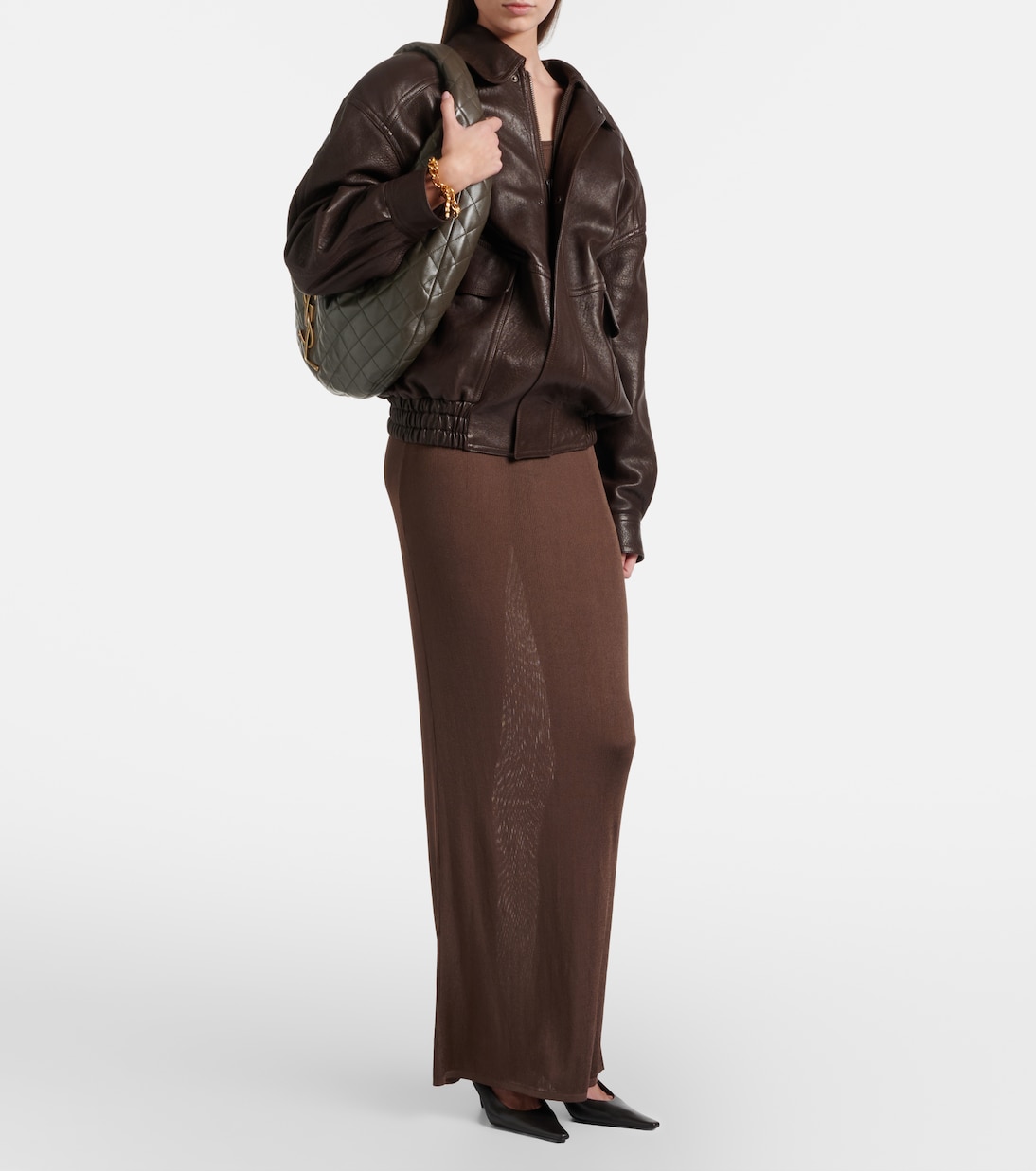 Sac Icare Medium en cuir | Saint Laurent