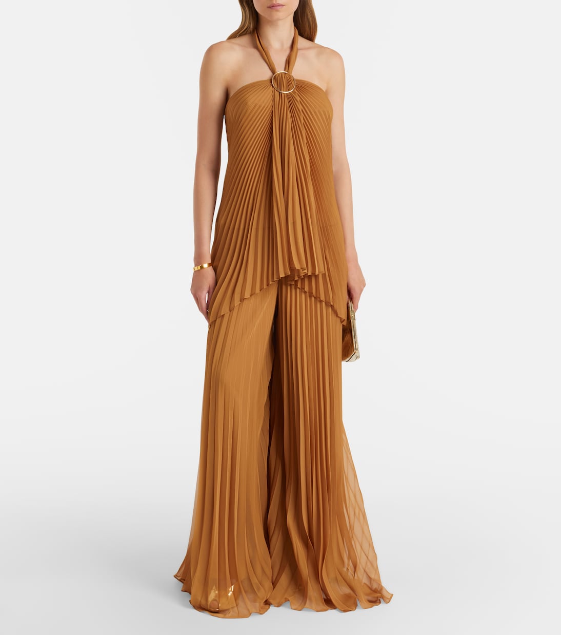 Grembo pleated wide-leg pants | Max Mara