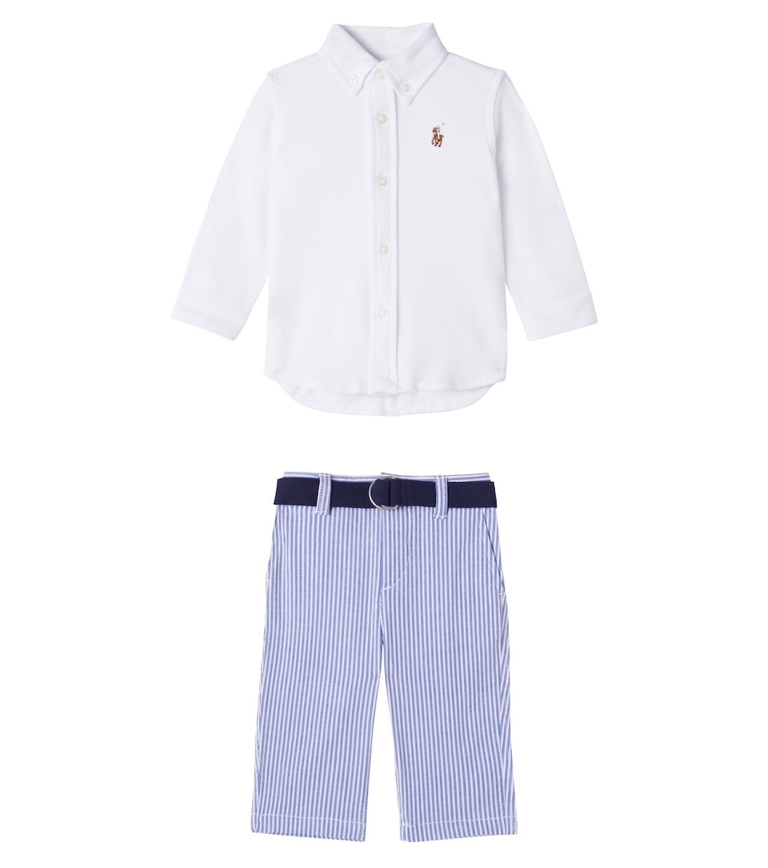 Baby - Camicia e pantaloni in cotone | Polo Ralph Lauren Kids