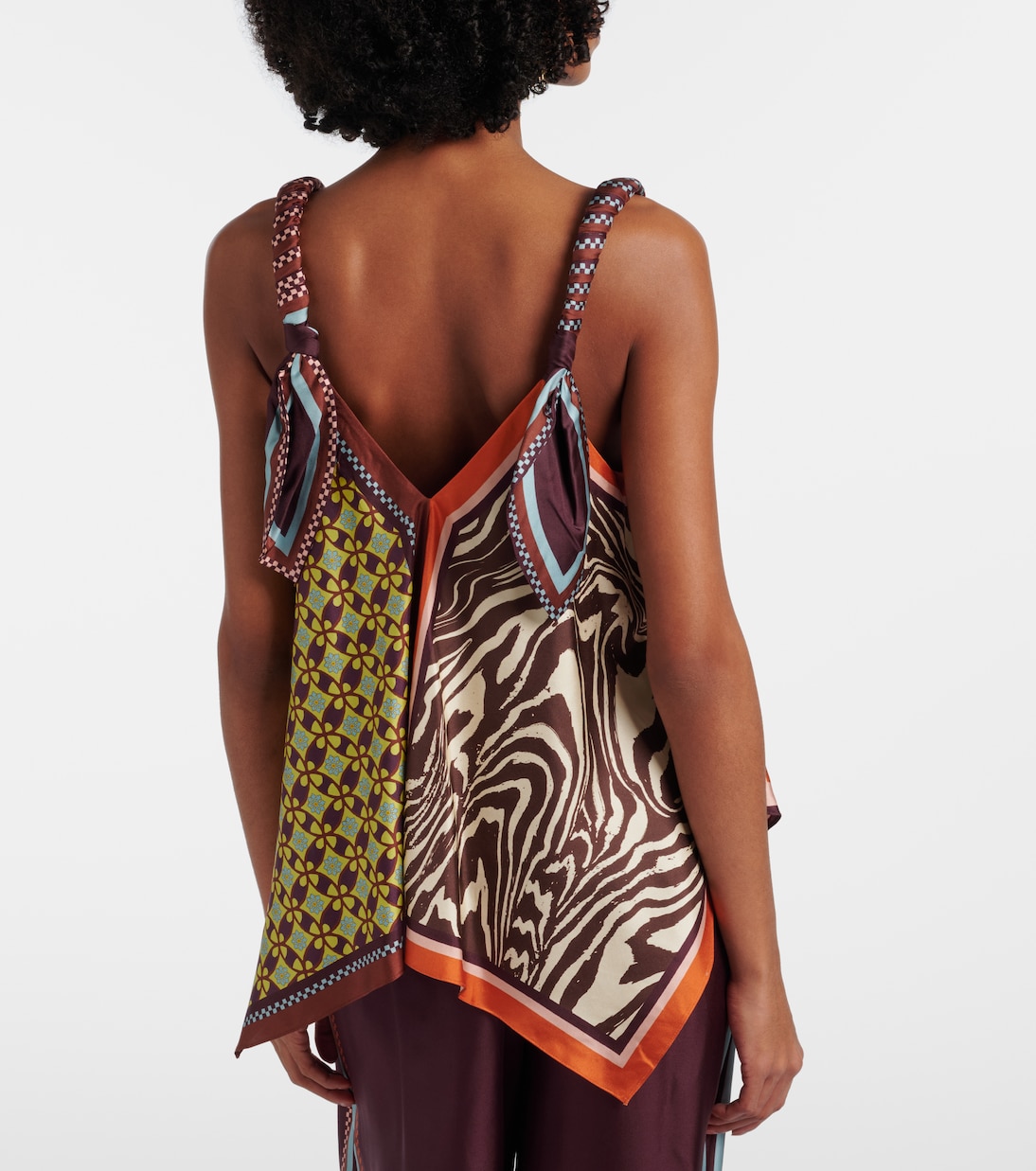 Top Wilson aus Seiden-Twill | Alémais