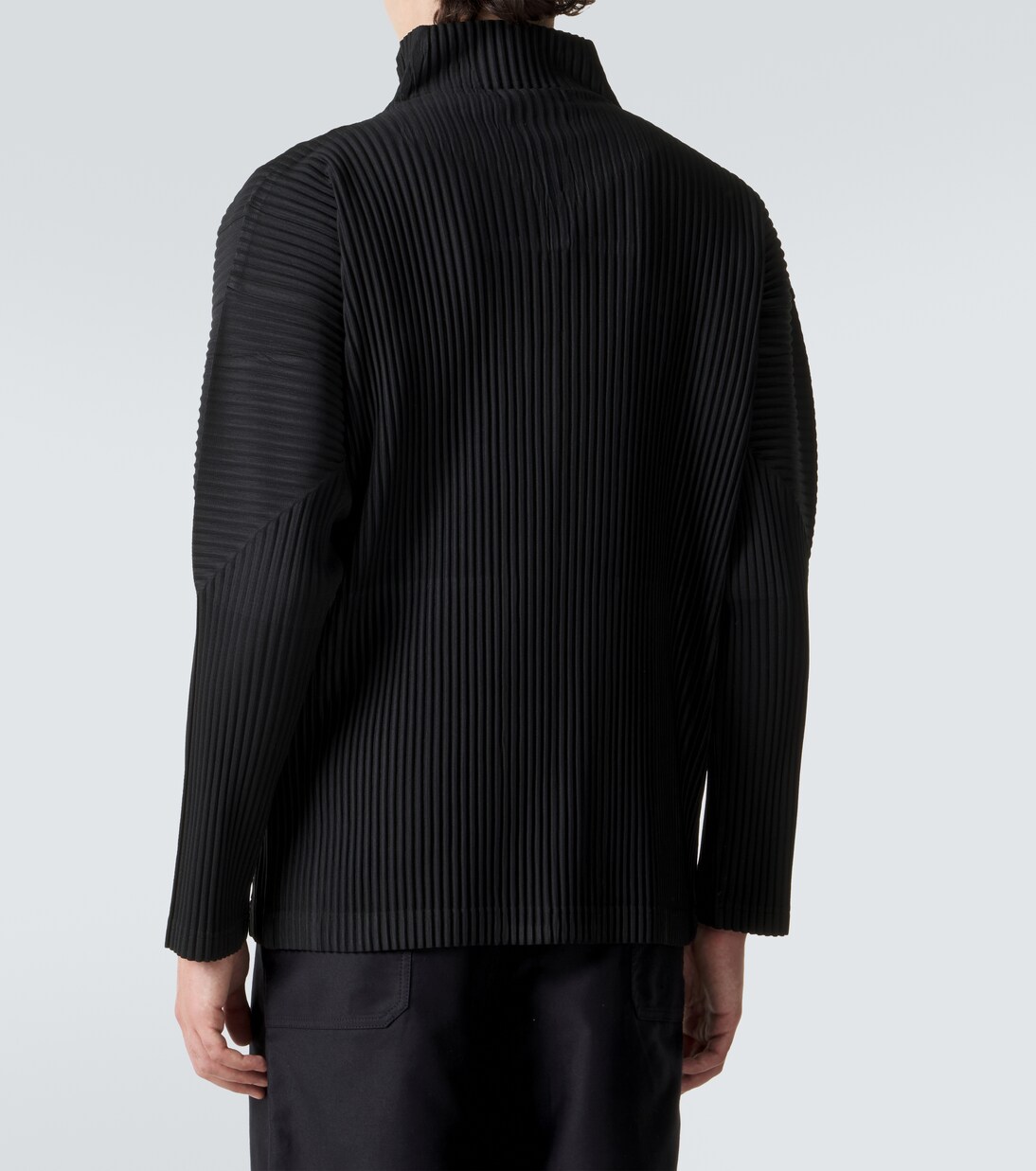 Basics pleated zip-up cardigan | Homme Plissé Issey Miyake