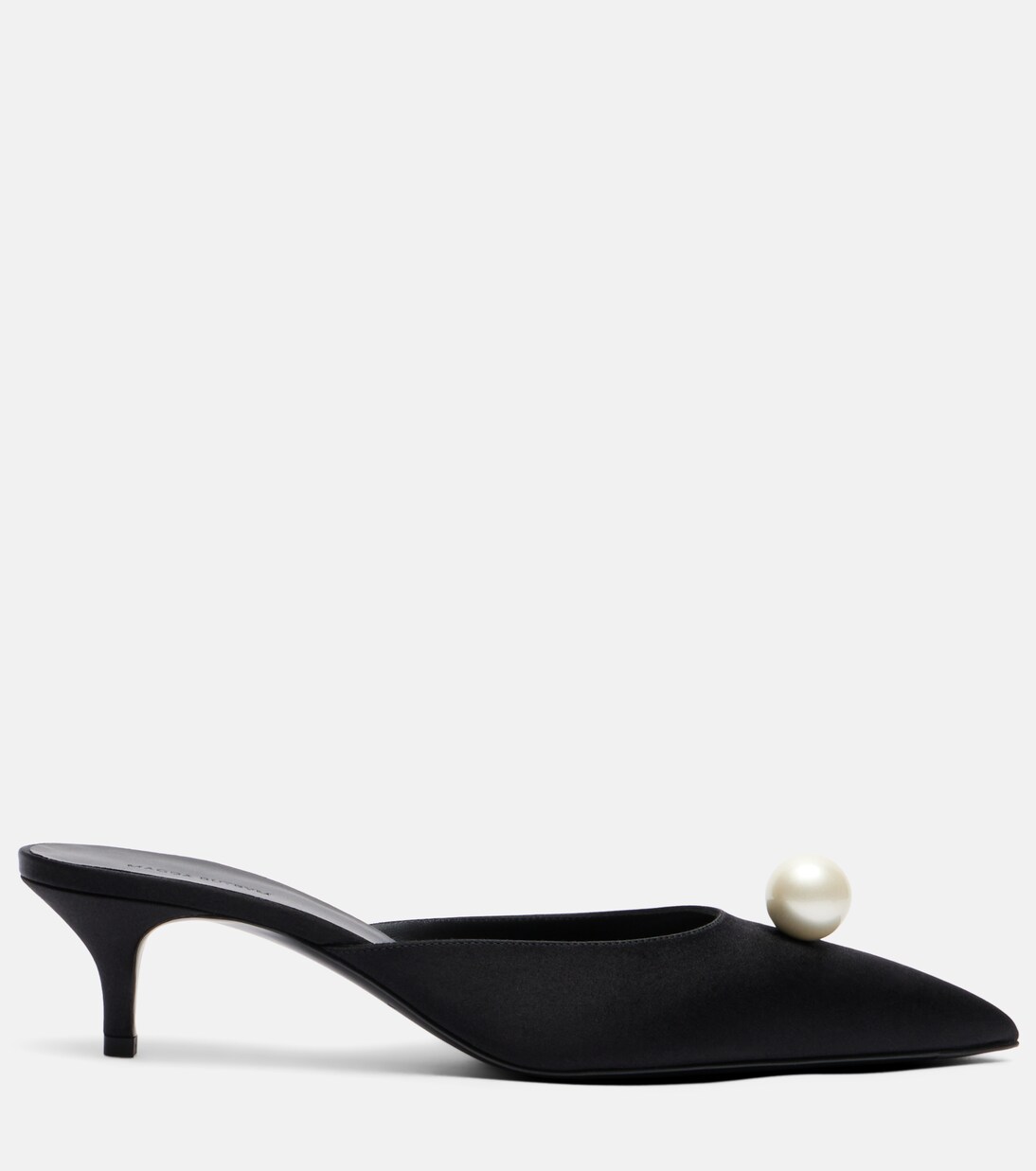 Faux pearl satin mules | Magda Butrym