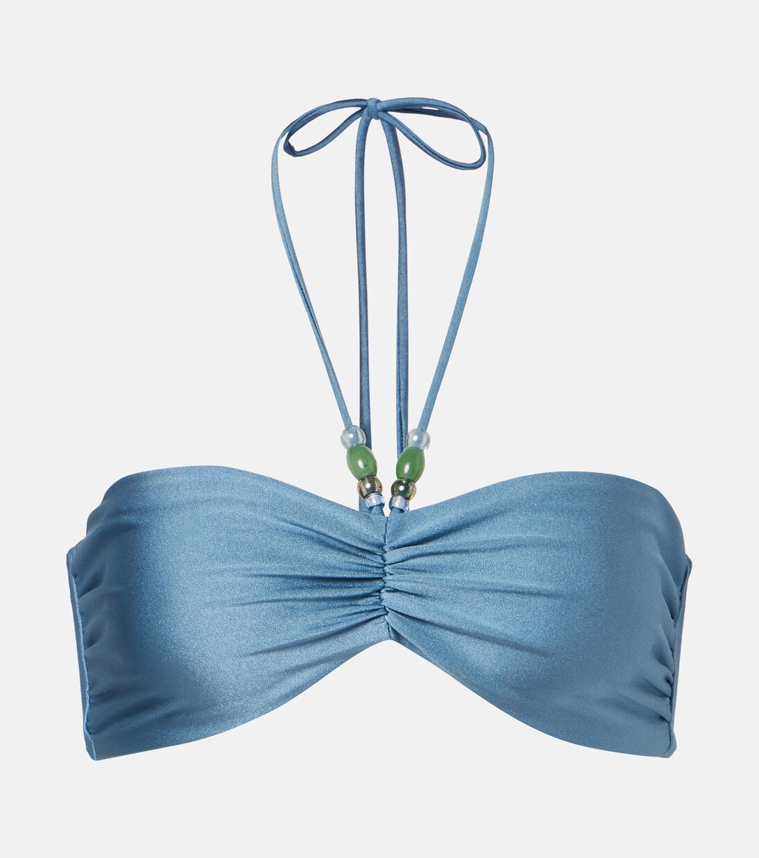 Zoe ruched bikini top | Jade Swim