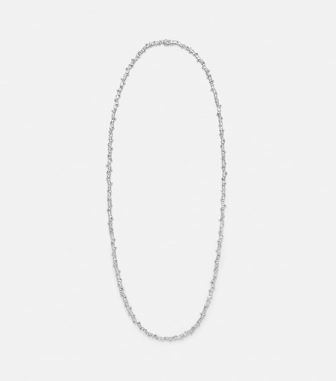 Halskette Bold Burst aus 18kt Weißgold mit Diamanten | Suzanne Kalan