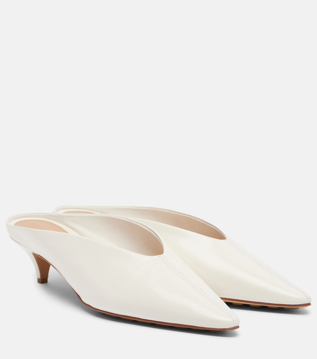 Mules Virna de piel | Bottega Veneta